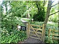 Entrance to the River Walk at Wallington Estate