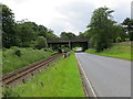 Road, Rail and Track passing under the A9 road