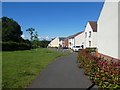 Cycle way and footpath on edge of Cranbrook, by B3174