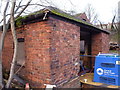 Covered dock building at the Rotton Park Loop yard