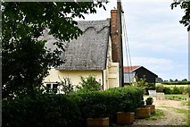 TL9057 : Bradfield St. Clare, Church Farm: The farmhouse by Michael Garlick