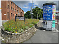 Flowerbed at the bottom of Armley Road