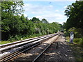 View from railway foot crossing at Chiddingstone Causeway