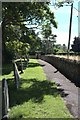 Public Footpath in the Churchyard