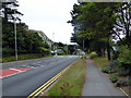 A view down Penglais Hill