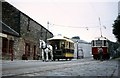 SK3454 : Chesterfield horse tram 8 at Stephenson Place, 1982 by Alan Murray-Rust