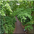 Dismantled railway at Castlecoft in Wolverhampton