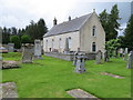 Towie Kirk and part of its burial ground