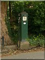 SK6251 : The old petrol pump, Oxton by Alan Murray-Rust