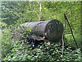 SU3256 : Abandoned machinery graffiti by Carmen