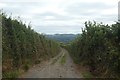 Track (right of way) with views towards Stover 