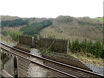 SN7377 : The Ty'n-y-castell foot crossing of the Vale of Rheidol Railway by John Lucas
