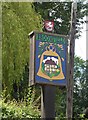 Broomfield village sign, Lower Broomfield Road