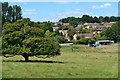 View across the Bourne valley at Boscombe