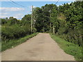 Footpath on track near Mitchell