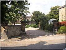SE2610 : Entrance to The Park, Bilhame Road, Clayton West by Humphrey Bolton