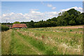 View west towards Woodgate Farm, Woolbeding