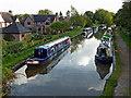 Shropshire Union Canal at Market Drayton in Shropshire