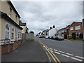 Looking from New Road into Shoebury Road