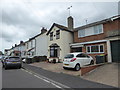 Parked cars in New Road