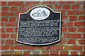 Plaque by Braunston Tunnel