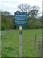 PNFS sign, Midshires Way near Offerton