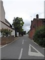 Looking from North Street into Downs Road