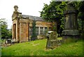 Lodge at the entrance to Sighthill Cemetery