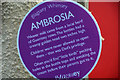 Blagdon : Ambrosia Sign