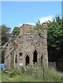 Ruined building, Greet, Lady Margaret Manor