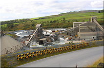SD7074 : Ingleton Quarry by Roger Templeman