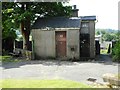 Small building in the graveyard