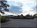 Staggered crossroads of Church, Kirby and Walton Roads