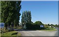 Works entrance, Station Road, Broadclyst