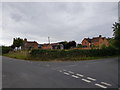 Road junction at North Farm, Broughton Hackett