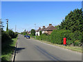 Fulbourn: up Shelford Road in August