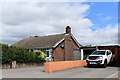 Peasenhall: Bungalow and garage and neighbour