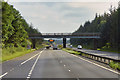 NS9064 : Westcraigs Road Bridge crossing the M8 near Harthill by David Dixon