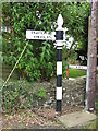 NU2322 : Direction Sign â€“ Signpost by Mike Rayner
