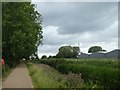 Canal passing industrial estate, west of Bridgwater