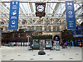 Coronavirus (covid-19) effect at Glasgow Central railway station