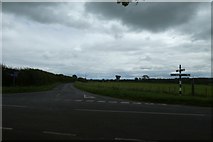 NY4533 : Crossroads north of Little Blencow by DS Pugh