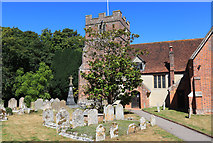 SU6458 : St James' Church by Wayland Smith