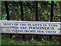 Poisonous Plants!