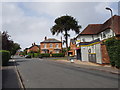 Oakland Road at junction with Victoria Avenue, Droitwich