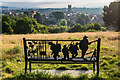 SO5074 : Memorial seat, Whitcliffe by Ian Capper