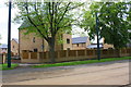 Blackstone Walk houses viewed across tramway