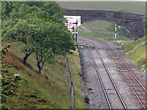 SD7580 : The railway on Blue Clay Ridge by John Lucas