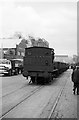 Steam locomotive shunting in Liverpool Docks, 1965 ? 2