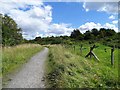 Looking north along the path at Mountsett Fell